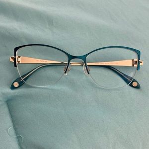 New glasses. Beautiful blue highlights. Ready for your lenses.